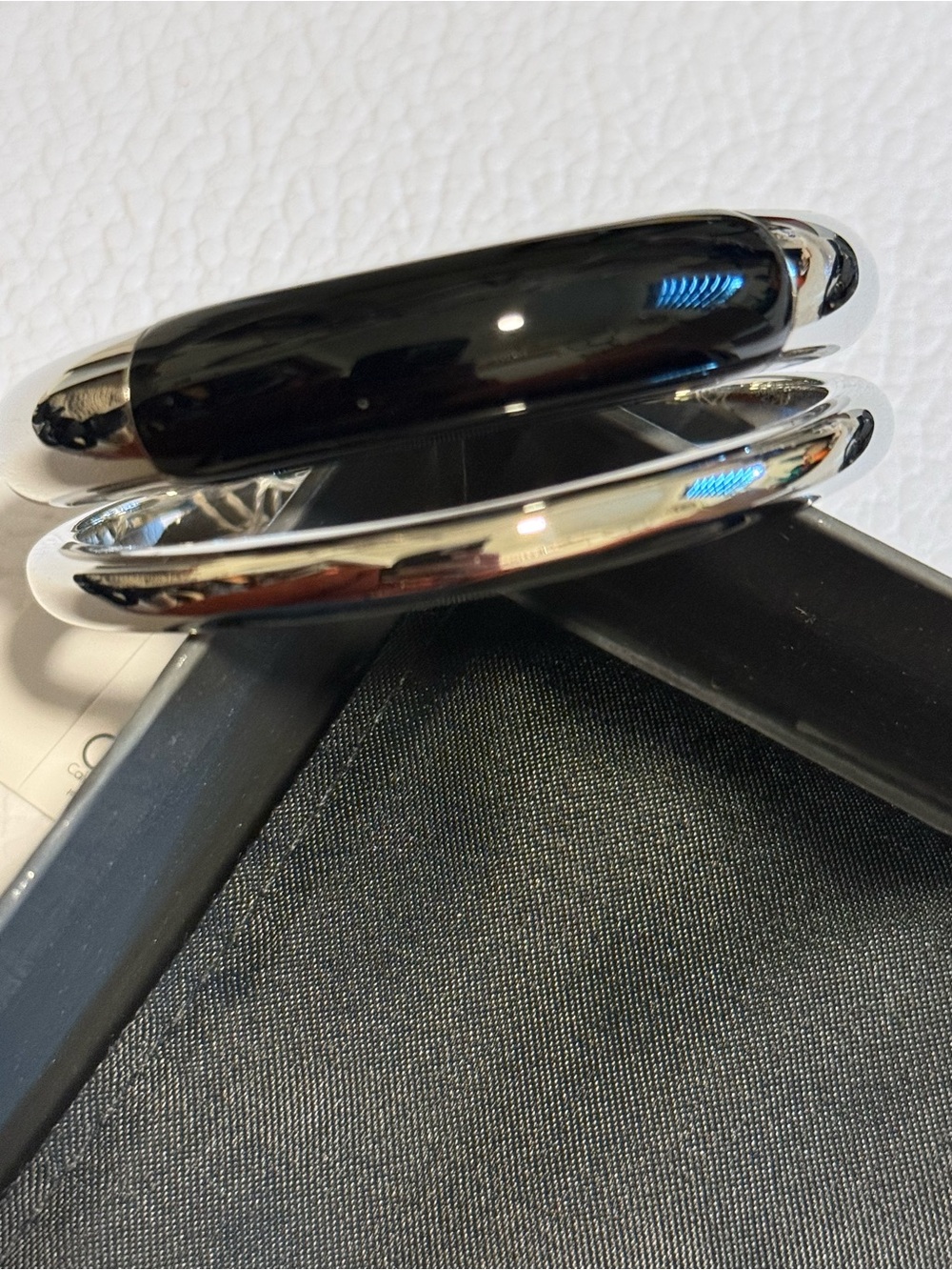 Calvin Klein Bracelet - Black and Silver